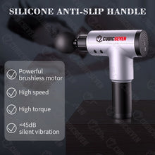 Load image into Gallery viewer, Newest 8000r/min Deep Vibration Massager Sports Recovery Fascia Fitness Exercise Muscle Pain Relief Massager Deep Vibration