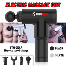 Load image into Gallery viewer, Newest 8000r/min Deep Vibration Massager Sports Recovery Fascia Fitness Exercise Muscle Pain Relief Massager Deep Vibration