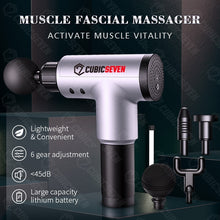 Load image into Gallery viewer, Newest 8000r/min Deep Vibration Massager Sports Recovery Fascia Fitness Exercise Muscle Pain Relief Massager Deep Vibration