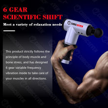 Load image into Gallery viewer, Newest 8000r/min Deep Vibration Massager Sports Recovery Fascia Fitness Exercise Muscle Pain Relief Massager Deep Vibration