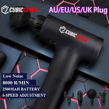 Load image into Gallery viewer, Newest 8000r/min Deep Vibration Massager Sports Recovery Fascia Fitness Exercise Muscle Pain Relief Massager Deep Vibration