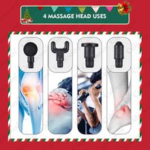 Load image into Gallery viewer, Christmas Gift Holiday Gift Cubicseven® Newest 6 Levels Adjustable 8000R/MIN Santa Claus Handheld Massage Gun, Ultra-Quiet Powerful Cordless Deep Tissue Muscle Massager,The Best Christmas Gift for Family and Friends