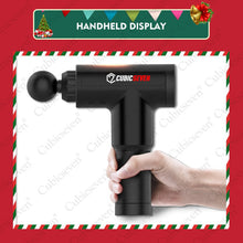 Load image into Gallery viewer, Christmas Gift Holiday Gift Cubicseven® Newest 6 Levels Adjustable 8000R/MIN Santa Claus Handheld Massage Gun, Ultra-Quiet Powerful Cordless Deep Tissue Muscle Massager,The Best Christmas Gift for Family and Friends