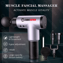 Load image into Gallery viewer, Newest 8000r/min Deep Vibration Massager Sports Recovery Fascia Fitness Exercise Muscle Pain Relief Massager Deep Vibration
